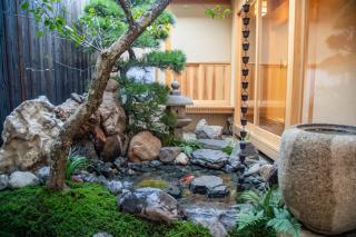 長安宿 築百年の大型豪华京町屋 鯉庭茶室岩風呂 - Kyoto - 9