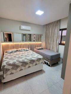 Apto novo 2 suítes, alto padrão, familiar, piscina aquecida no condomínio, 1 quadra mar - Bombinhas - 7