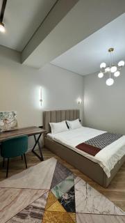 Seven Hills Apartments Business Class что нужно знать Seven Hills Apartments Business Class это апартаменты в городе Алматы Удобное расположение и дорожная развязка - Almaty - 4