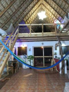 casa cabaña con vista al océano - Zipolite - 7