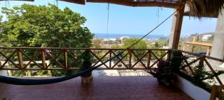 casa cabaña con vista al océano - Zipolite - 2