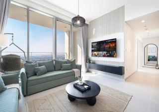 Downtown Sky High Luxury Apartment I City And Sea Views I Opp Dubai Mall Burj Khalifa - Dubái - 0