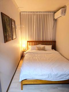 Busan Subway 6min #2 Rooms #2 Queen Beds #Hotel Bedding #OTT #Table#1st Floor - Busan - 9