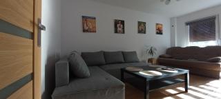Apartament JUKI, obok Katowice Wynajem na doby, krótkoterminowy, 2 pokoje balkon, 50m2,- po kapitalnym remoncie 2-ga sypialnia jest częścią salonu blisko Centrum Leczenia Oparzeń 2,5 km - Siemianowice Śląskie - 5