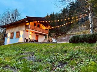 Cosy Chalet with garden, fire pit & stunning views - Schwendt - 0