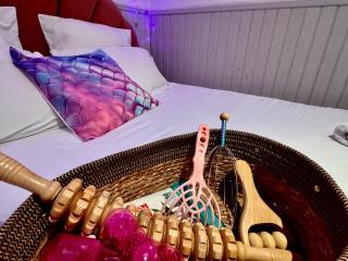 Coquillages et crustacés, vidéoprojecteur baignoire îlot chez Ivona Vacances - 2