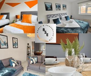BSE Homes & Properties Ltd 4-Bedroom Home, Harlow , with Parking sleeps 6 - 0