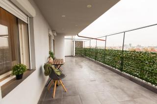 Spacious Penthouse with Terrace and City-View - 9