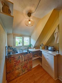 Gemütliches Studio - Dachwohnung mit Blick über das Kinzigtal - Gelnhausen - 9