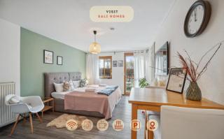 Salí Homes - Cozy Studio Near Bayreuth Train Station with Terrace, Garden View & Free Wi-Fi - Bayreuth - 0