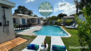 AQUAMARIA HOME - complete duplex villa with saltwater pool, perfect for groups - Fort Lauderdale - 0