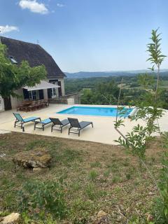 Maison entre lot et Correze panorama exceptionnel - 0