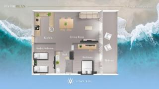 2BR Apartment with Rooftop Pool - Hollywood - 5