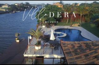 Villa Dera Búzios Casa frente canal com deck privativo 7 quartos piscina spa e lazer completo - Búzios - 0