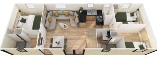 Mobile Home La Roulotte Catalane - 9