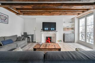 Grand 2 pieces typique du Marais - FLAT-GUEST - París - 5