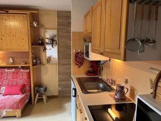Studio 4 Pers. avec Balcon Sud, Parking et Navette - Le Grand-Bornand - FR-1-241-221 - Le Grand-Bornand - 2