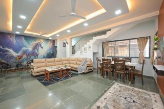 ll EMPYREAN STAY II LUXURY ll CELESTIAL UNICORN VILLA ll 3BHK ll AC ll PRIVATE BIG POOL ll - Lonavala - 5