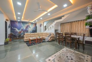 ll EMPYREAN STAY II LUXURY ll CELESTIAL UNICORN VILLA ll 3BHK ll AC ll PRIVATE BIG POOL ll - Lonavala - 4