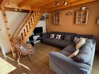 Appartement cosy, 6 pers, 2 chambres, mezzanine, balcon sud, ski, La Chapelle-d'Abondance - FR-1-692-82 - La Chapelle-dʼAbondance - 5