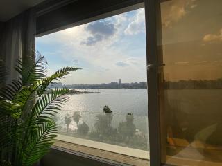 luxury apartment firist row nile view maadi cairo - Cairo - 6