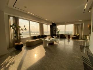 luxury apartment firist row nile view maadi cairo - 9