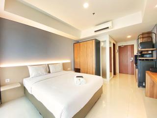 Cozy Studio Room at Green Kosambi Bandung Apartment By Travelio - 3