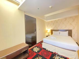 Fancy and Nice 2BR at Braga City Walk Apartment By Travelio - Bandung - 6