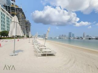 Luxurious 2-BR at Sunrise Bay, Emaar Beachfront By ĀYA Boutique - Dubai - 8