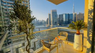 Skyline Dream - 1 BHK - Burj and Canal views - Dubái - 9