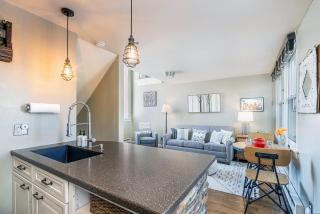 Snowy Peak Views from Living Room, 2 Parking Spaces, Walk to Ski condo - 5