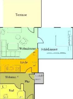 Unterm-Reetdach-Whg-5-unten-links - Borkum - 1
