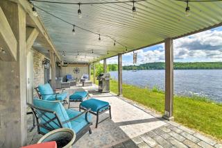 Lake Front Enfield Home with Deck & Boat Dock! - 3