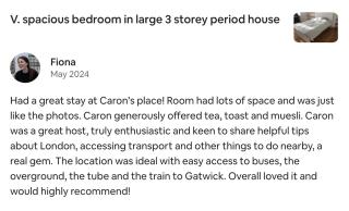 Fabulous Spacious Stylish Private Home Stay in London NW6 with Excellent transport links to centre, hosted by female currently taking bookings for females & couples only, suitable for holidays, study, work, courses or inbetween rental properties - Londra - 3