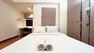 Stylish Studio Room at Apartment Vida View Makassar By Travelio - Pampang - 0