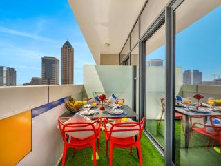 Modern High-Floor Apartment with Burj Khalifa View by Dejaview Stays - Dubái - 8