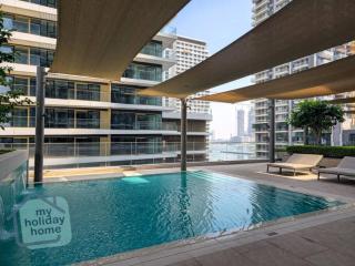 Beautiful 1BR in Emaar Beachfront with Private Beach Access - Dubai - 5
