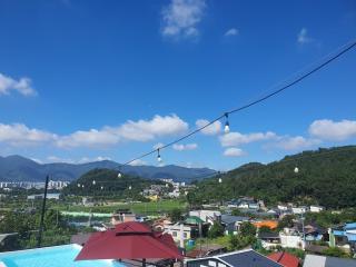 A Great View Kids Pool Villa Pension - Miryang - 2