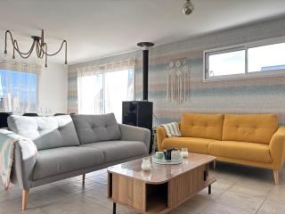 Les Voiles, maison bien équipée 10 p 2 sdb spacieuse lumineuse avec jardin clos, garage, terrasse, parking à 950 m de la plage d'Asnelles et tous commerces, près de Bayeux et Arromanches - Asnelles - 8