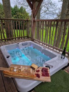 Cabane insolite 2 p Jacuzzi Domaine du Marais 91 Magnolia - 8