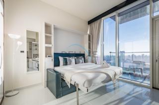 Pleasing Studio Apartment in Miraclz Tower, Arjan-Dubailand by Deluxe Holiday Homes - 3