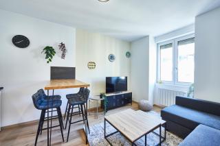 BE-4G - Appartement F2 pour 1-2 pers au 4ème étage au centre de Mulhouse - Mulhouse - 7
