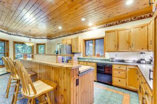 Private Deck and Fire Pit Adirondack Family Home - 5