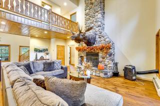 Private Deck and Fire Pit Adirondack Family Home - 8