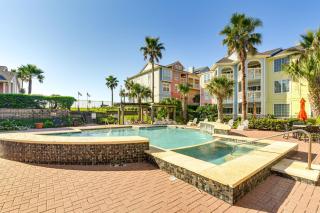 Steps to Beach: Ocean-View Galveston Condo! - 8