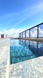 Studio Incrível: Piscina, Wi-Fi, Pôr do Sol Mágico - Cabedelo - 9
