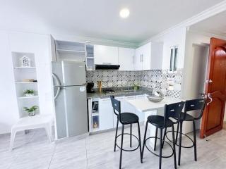 Hermoso Apartamento en 1BR Laguito - Frente a la playa - Cartagena de Indias - 1