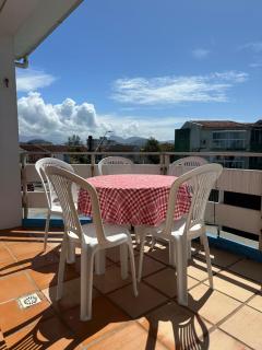Varanda BLUE, vista para o mar e para as montanhas - Guaratuba - 9