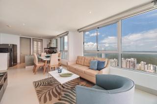 Apto de 2 habitaciones con imponente vista al mar en Bocagrande - Cartagena de Indias - 4