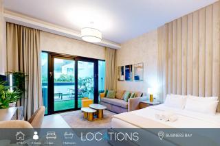 Sol Bay - Glamorous Studio in Business Bay - 0